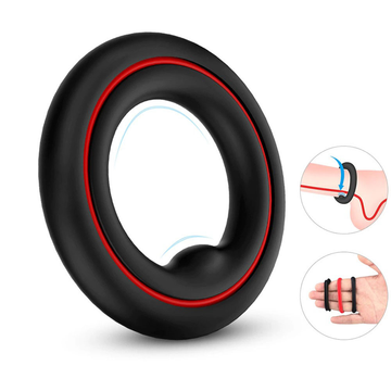 Penis Cock Rings for Male / Adult High Elasticity Sex Toy / Men's Silicone Rings - EVE's SECRETS